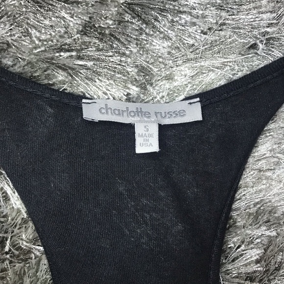 CHARLOTTE RUSSE Sequin top - Picture 2 of 5